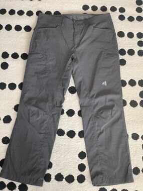 Eddie Bauer First Ascent Pants Mens 36x30 Gray Hiking Outdoor Trail Gorpcore